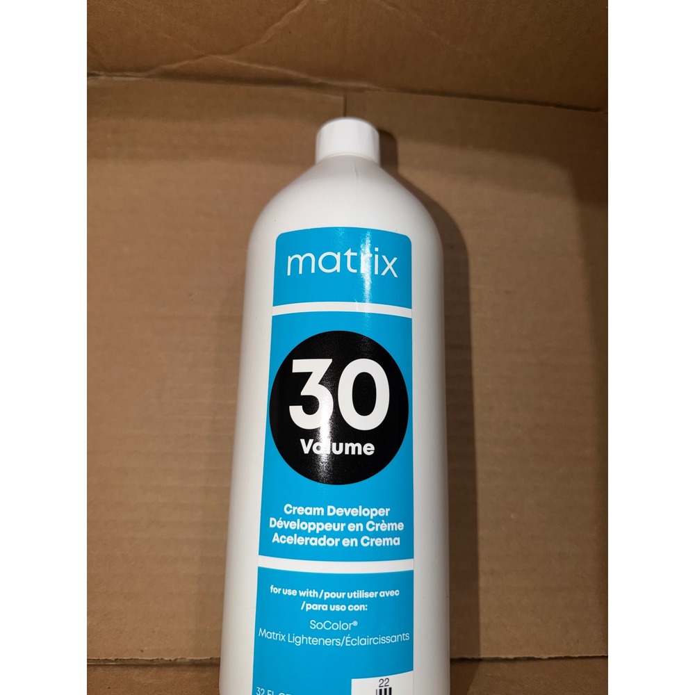 Matrix 30 Volume Cream Developer Matrix Lighteners Hair Color